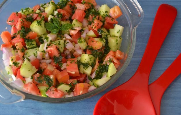 Ensalada de quinua con taboule 