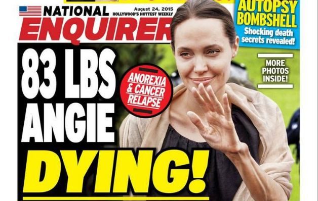 Angelina Jolie, ¿enferma? 