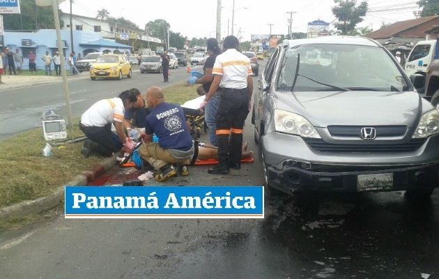 Las autoridades investigan para determinar si los hechos ocurrieron o no tal y como indica el segundo conductor involucrado en la aparatosa colisión.  /  Foto: Pablo Castillo
