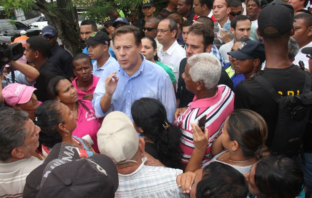 Los residentes solicitaron mayor apoyo al Gobierno para recuperar con sus viviendas/Foto: Archivo.