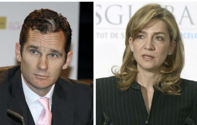  Iñaki Urdangarín y la infanta Cristina. Foto/ EFE