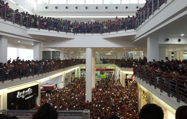 Más de 4 mil personas asistieron para ver a su competidor favorito.   / Cortesía