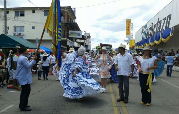Desfile folclórico de Chitré.  /  Foto: Thays Domínguez