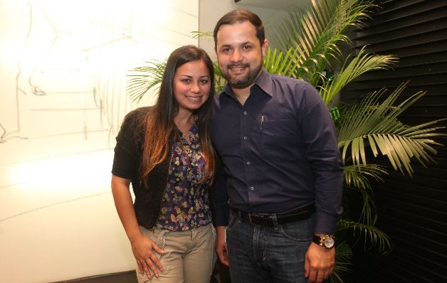 3. Jhurica Morán y Luis Chacin. 