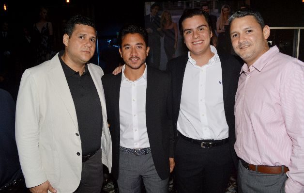 2. Carlos Coronel, Héctor Núñez, Guillermo Novelly y Julio Alvarado.