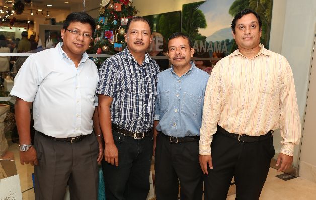 4. Marcelino Martínez, Víctor Martínez, Valdés Santos y Alfredo Acuña. 