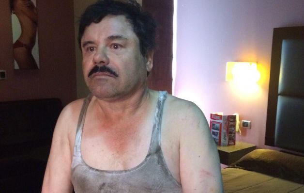 'Chapo' Guzmán, capturado en motel tras un operativo 