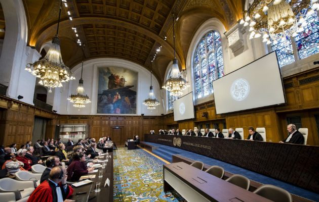 Una de las audiencias de la Corte Internacional de Justicia. Foto/EFE
