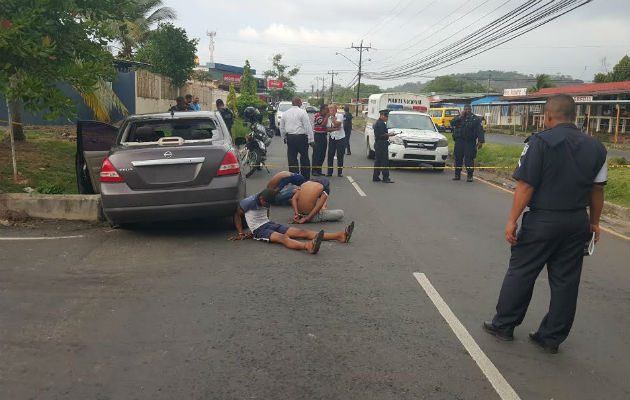 Todos estaban armados. Foto: Raimundo Rivera 