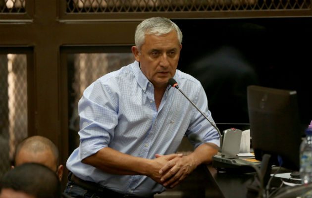 Otto Pérez Molina, expresidente de Guatemala. Foto/ EFE