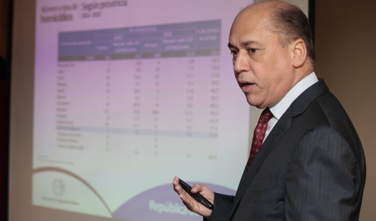 104 víctimas por homicidio en el primer trimestre representan una "leve disminución", según Aguilera. /Archivo