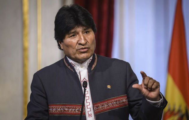 Evo Morales, presidente de Bolivia.  