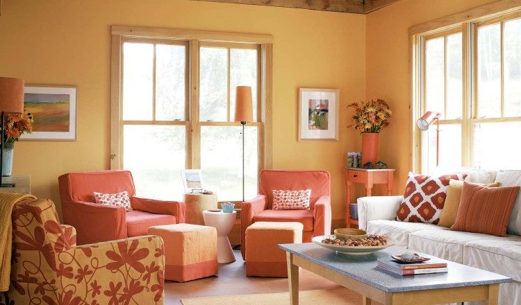 El naranja es un color que puede aportarle mucho al interior de tu casa. /Foto Archivo