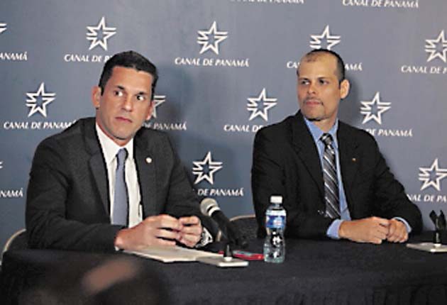 Todo listo para las ceremonias de inauguración en ambas esclusas