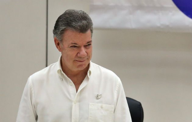 Juan Manuel Santos, presidente de Colombia.  