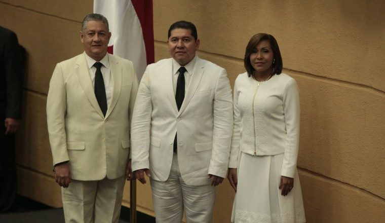 Directiva de la Asamblea para el periodo 2016-2017. /Foto Víctor Arosemena