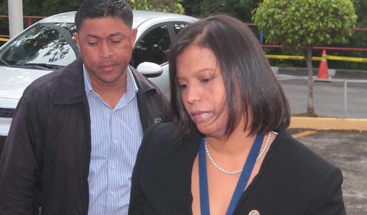 Zuleyka Moore, fiscal tercera anticorrupción. /Foto Victor Arosemena