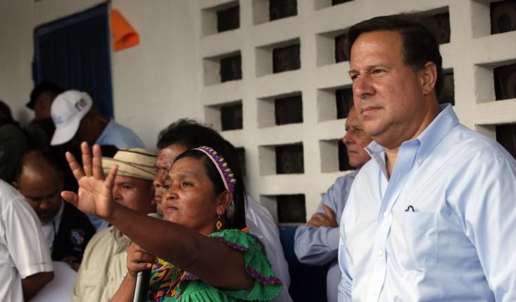 La cacica Silvia Carrera negó recibir favores del Gobierno. /Foto Archivo