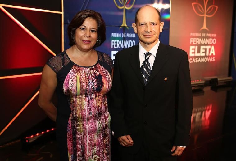 5. María Elena Matadamas y Carlos Jaramillo.    