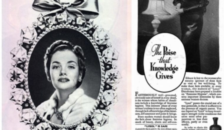 Anuncio de Lysol 1940. 