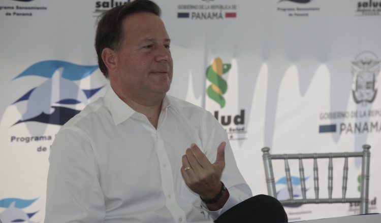 El presidente Juan Carlos Varela apostó por un Gobierno transparente, consenso nacional y respeto a la separación de los poderes. /Foto Víctor Arosemena