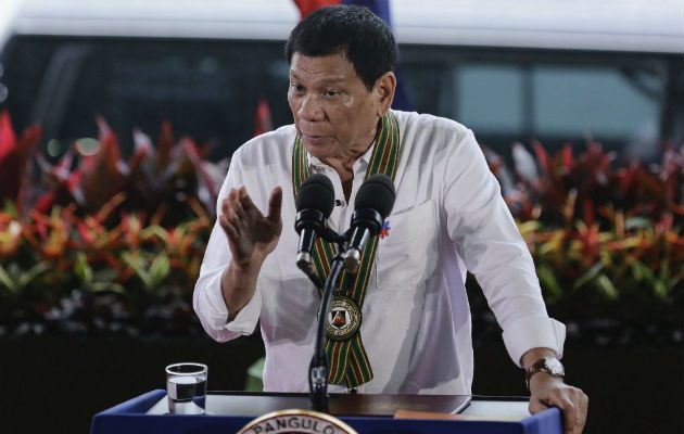 Rodrigo Duterte. Foto/ EFE