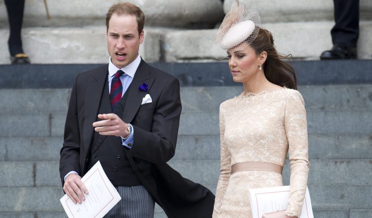 William y Kate Middleton.