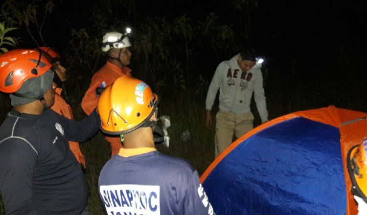 Rescate de los dos chiricanos. José Vásqeuz