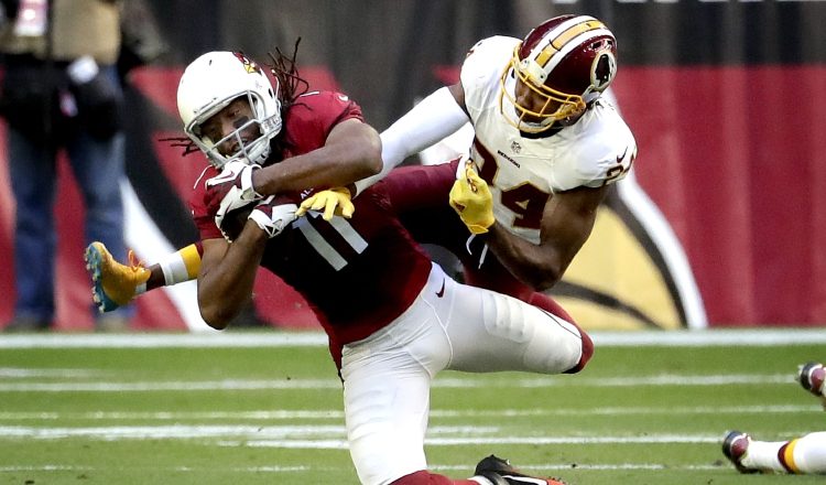 Larry Fitzgerald, de los Cardinals, estará en Londres. /Foto AP