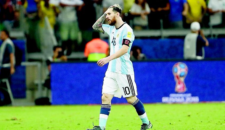Messi perdió dos finales con Argentina.