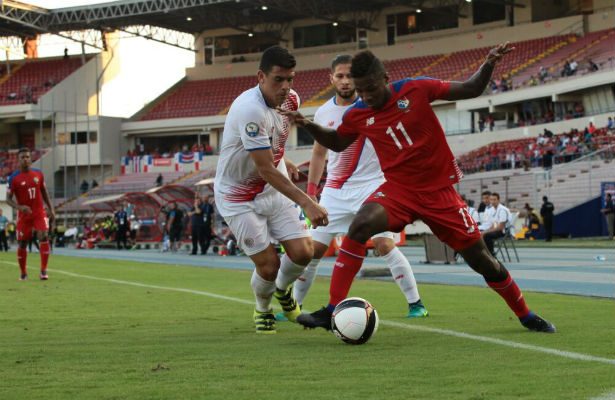 Armando Cooper anotó el gol de los panameños./ Foto Anayansi Gamez