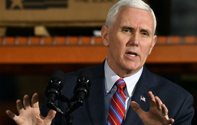 Vicepresidente de Estados Unidos, Mike Pence.