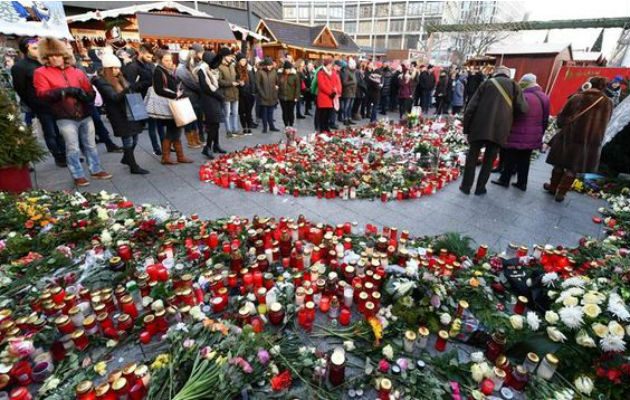 Atentado en el mercadillo de Berlín. Foto/ EFE