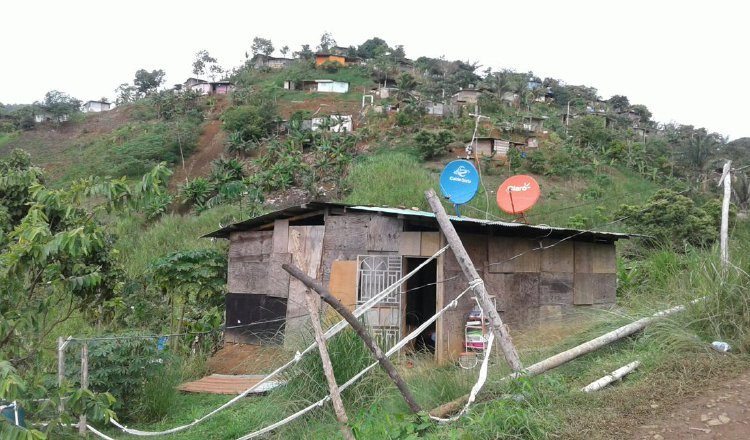 Familias fueron desalojadas de Cerro Galera en Arraiján. /Foto Archivo 
