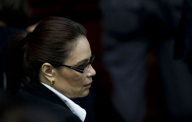 Roxana Baldetti. Foto/ AP