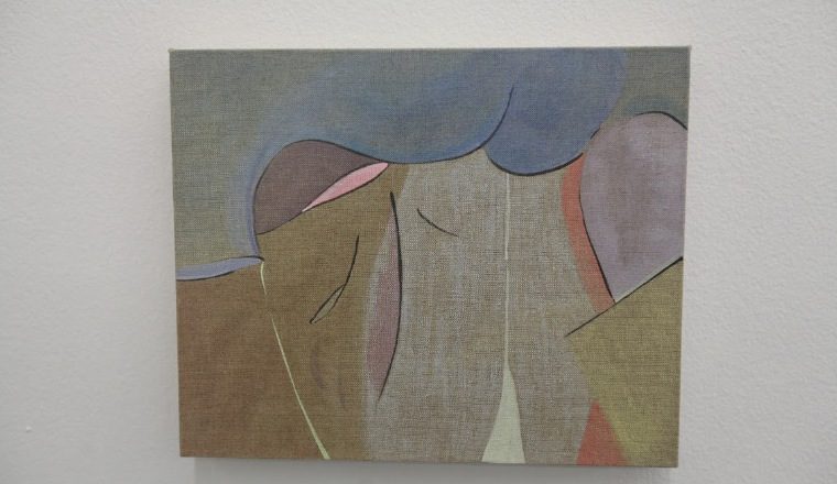 Una de las obras que pueden apreciar en la exposición.