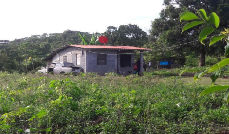 Vivienda donde ocurrió el hecho de sangre. /Foto Melquiades Vásquez 