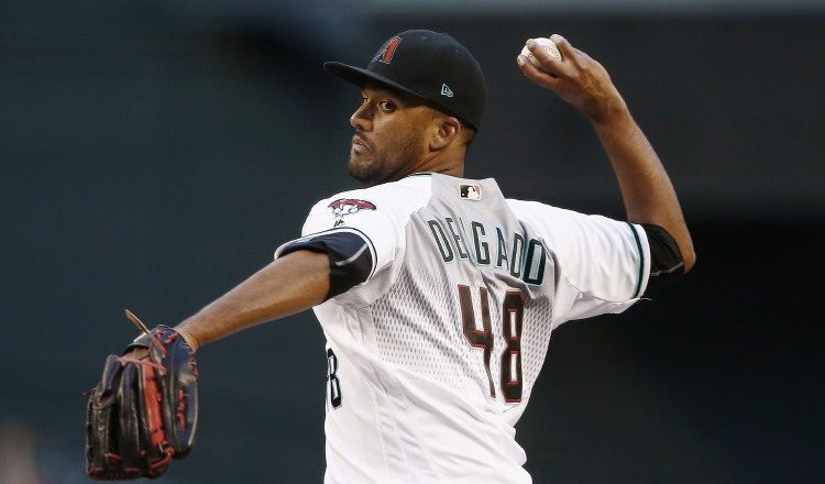 Randall Delgado está jugando su séptima campaña en las Grandes Ligas, la quinta con los Diamondbacks de Arizona. /Foto AP