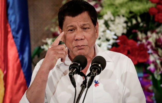 Rodrigo Duterte. Foto/ EFE