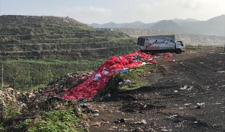 Desechos en Cerro Patacón. Cortesía 