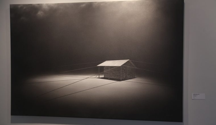 Obra de López- Pardo. Ha expuesto en Suiza, Canadá y EE.UU. /Foto Aurelio Herrera