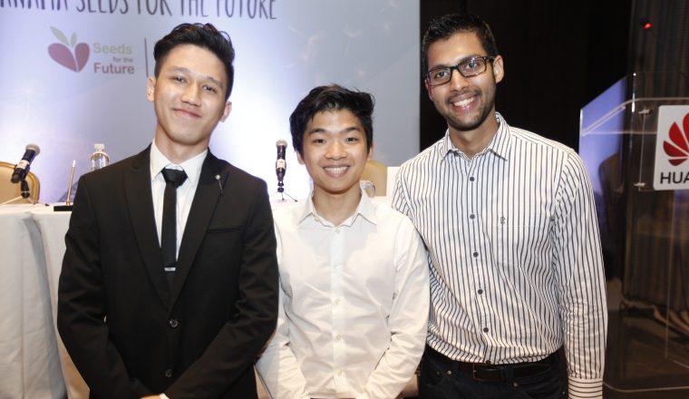 2. Luis Yao, Miguel Cheung y Jatinder Singh. 