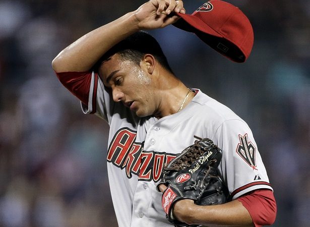 Randall Delgado registra una buena temporada. Foto/AP