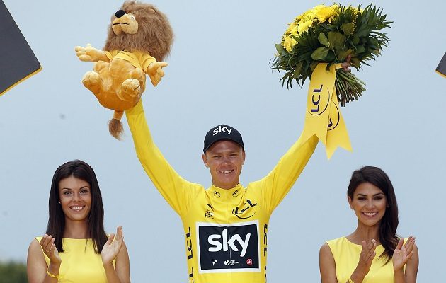 Froome es el séptimo en ganar sin imponerse en una etapa.