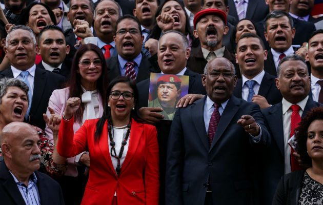 Presidenta de  la Asamblea Constituyente, Delcy Rodríguez.