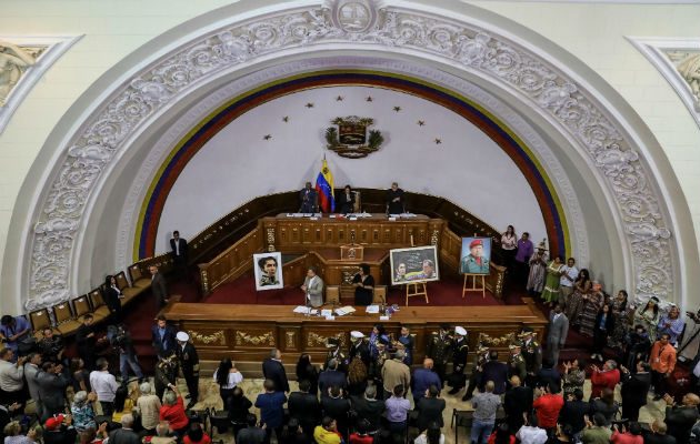 Reunión de la Asamblea Nacional Constituyente. FOTO/EFE