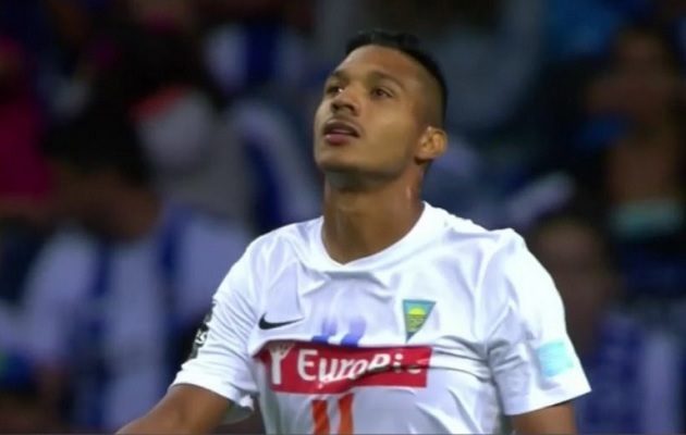 Jorman jugó en el Estadio del Dragón. 