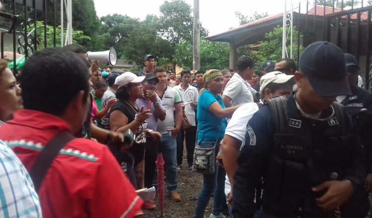 Docentes mostraron su rechazo al incumplimiento del Gobierno de los acuerdos. /Foto: Mayra Madrid