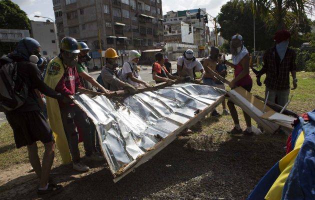 Manifestación en Venezuela. Foto/ EFE