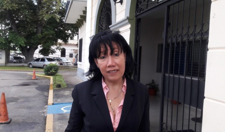 Claudia Alvarado, abogada defensora del "Salvaje Bill". /Foto José Vásquez 